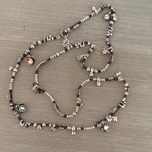 Uno de 50 Long Charm Necklace
